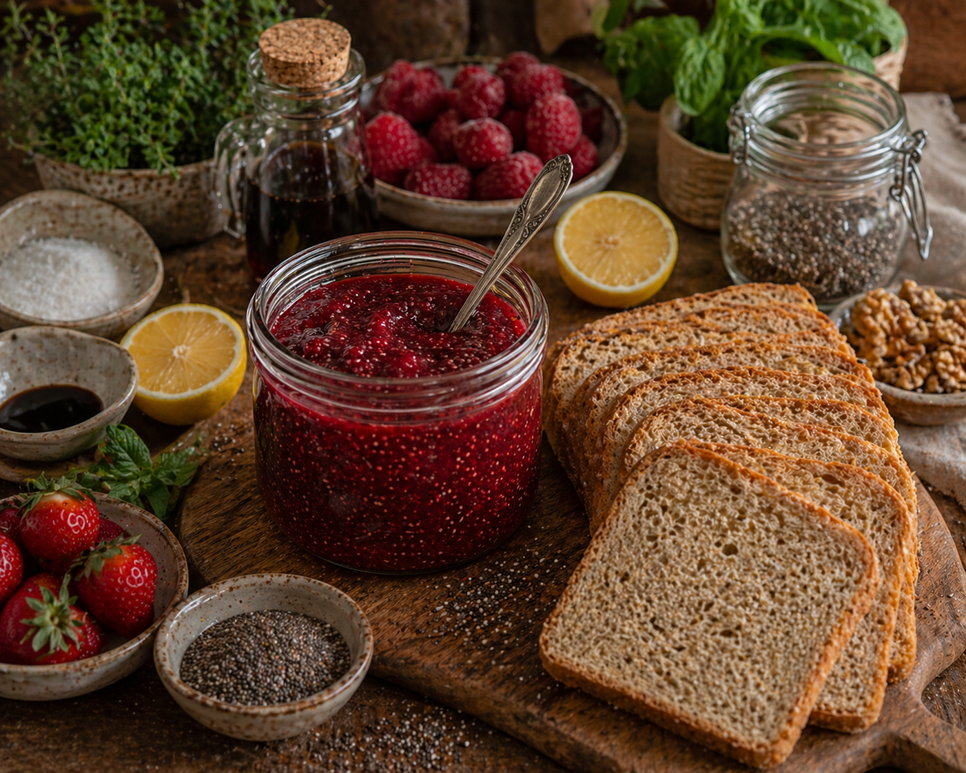 Mermelada de Frutos Rojos y Chía VS22