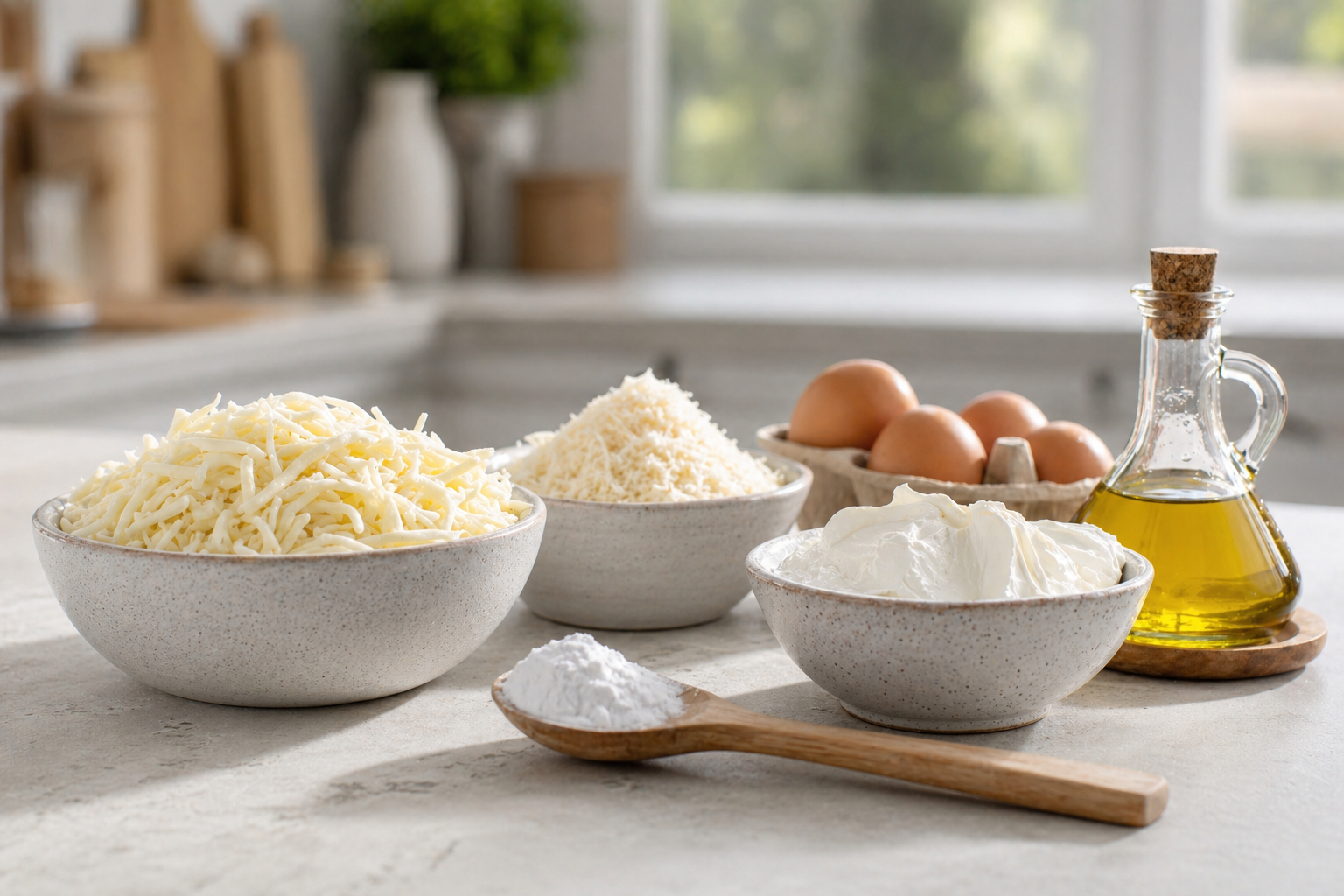 Ingredientes Pan Queso Gourmet